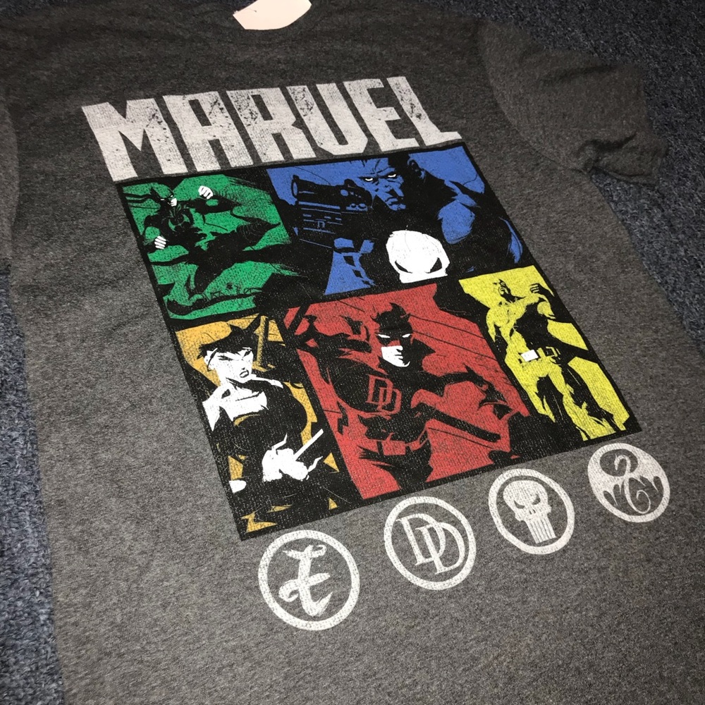 Original Gray Young Men’s Marvel Knights T-Shirt